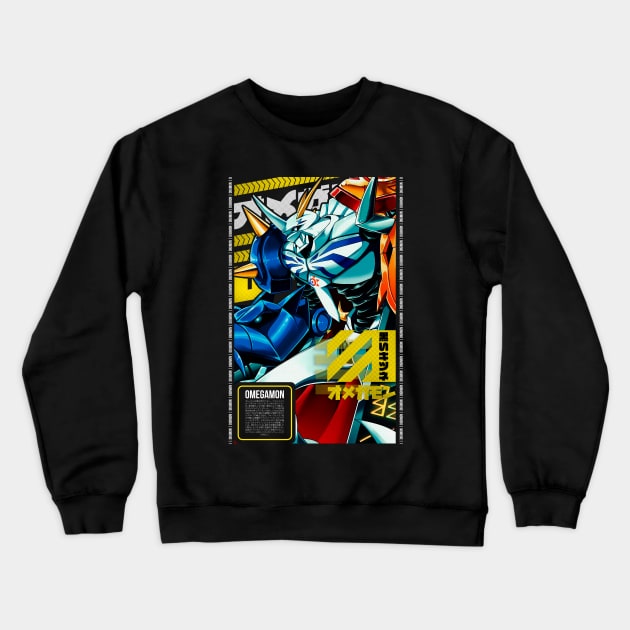 OMEGAMON II OMNIMON II Crewneck Sweatshirt by Black Kitsune Argentina